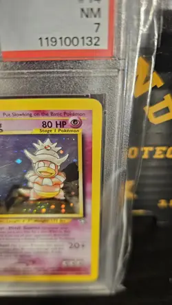 Slowking 14/111 Neo Genesis Holo Pokemon Card 🔥 PSA 7 #119100132 Make Offer! 🔥 - Image 4