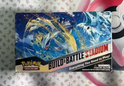 Pokemon TCG Sword & Shield SWSH Silver Tempest Build & Battle Stadium - SEALED 820650850400 - Image 1