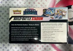 Pokemon TCG Sword & Shield SWSH Silver Tempest Build & Battle Stadium - SEALED 820650850400 - Image 2