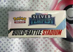 Pokemon TCG Sword & Shield SWSH Silver Tempest Build & Battle Stadium - SEALED 820650850400 - Image 3