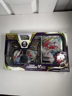 Pokemon TCG Hisuian Zoroark VSTAR Premium Collection Box |BRAND NEW SEALED - Image 3