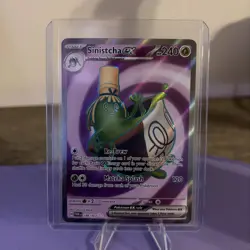 Sinistcha ex 189/167 SV06 Twilight Masquerade Full Art NM Pokemon TCG - Image 1