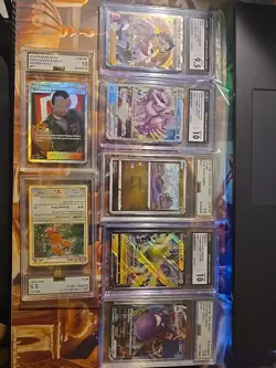 Pokemon Bulk Lot Graded Slabs CGC, AGS,10 & 9.5 - Image 1