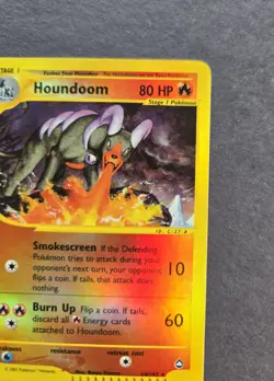 #2 Houndoom 14/147 Aquapolis 2002 Reverse Holo E-Series Vintage Pokemon Card TCG - Image 5