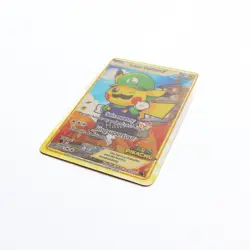 Mario & Luigi Pikachu Gold Metal Pokemon Cards - 2 Pack Fan Art Display - Image 5