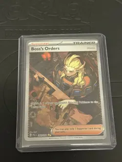 Boss's Orders - 265/193 - Paldea Evolved - NM - Pokemon - Read Desc - Image 1