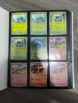 Pokemon SV 151 Base Master Set 165/165, Reverses, 15 Promos, Poster, Mew Binder - Image 3