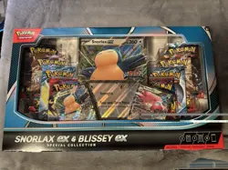 Pokemon TCG Snorlax Ex x Blissy Ex Collection Box New Factory Sealed - Image 1
