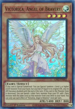 Victorica, Angel of Bravery - GFP2-EN042 - Ultra Rare - 1st Edition Yugioh - Image 1