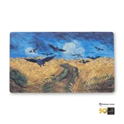 Pokemon Center x Van Gogh Corviknight Wheatfield Playmat, Deckbox & Card Sleeves - Image 2