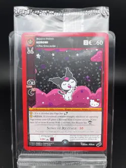 2023 San Diego Comic Con Exclusive MetaZoo x Hello Kitty - Kuromi Promo Card - Image 1