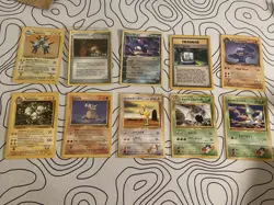 Pokemon Card Lot Vintage Moderate to Heavy Play - Image 2