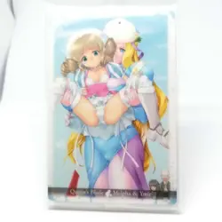 I05 Ymir & Melpha Queen's Blade Plastic Trading Card Hobby Japan 2008 ANIME - Image 4