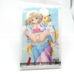 I05 Ymir & Melpha Queen's Blade Plastic Trading Card Hobby Japan 2008 ANIME - Image 5