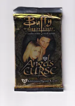 Buffy The Vampire Slayer Collectible Card Game Angel's Curse Booster Pack - Image 1