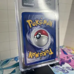 *SWIRL* 2000 Gym Heroes Brock 1st Edition Holo 15/132 Pokemon Card CGC 9 MINT - Image 5