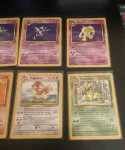 Pokemon Card Lot of 8 WOTC Jungle/Fossil/Base Rare Non Holo - Image 5