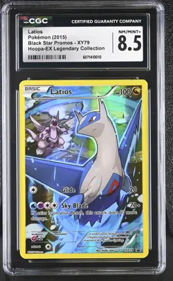 CGC 8.5 Latios Black Star Promo XY79 Pokemon Card - Image 1