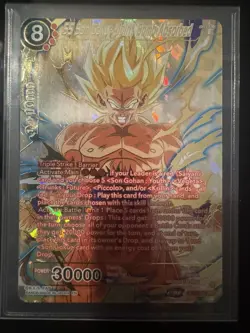 SS SON GOKU SPIRIT BOMB ABSORBED BT19-008 SPR Fighters Ambition NM Card DBS CCG - Image 1