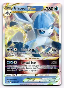 Glaceon VSTAR SWSH: Sword & Shield Promo Cards - Pokemon NM SWSH197 - Image 1