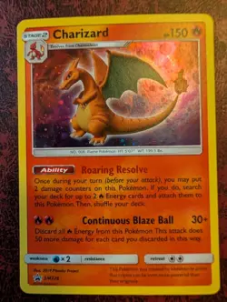Pokemon TCG Cards Striped Charizard SM226 Black Star Promo Holo - Image 1