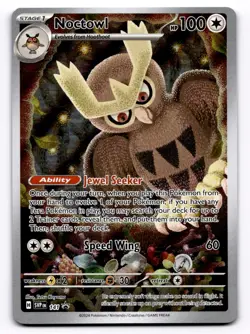 Noctowl SV: Scarlet & Violet Promo Cards - Pokemon NM 141 - Image 1