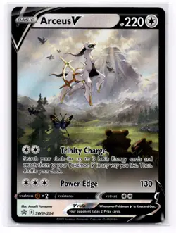 Arceus V SWSH: Sword & Shield Promo Cards - Pokemon NM SWSH204 - Image 1