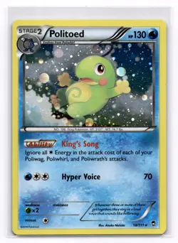Politoed - 18/111 (Cosmos Holo) Miscellaneous Cards & Products - Pokemon NM 018/ - Image 1