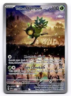 Teal Mask Ogerpon SV: Scarlet & Violet Promo Cards - Pokemon NM 123 - Image 1
