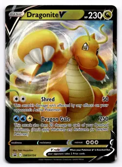 Dragonite V - SWSH: Sword & Shield Promo Cards - Pokemon NM SWSH154 - Image 1