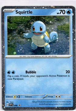 Squirtle - (Cosmos Holo) SV: Scarlet & Violet Promo Cards - Pokemon Near Mint - Image 1