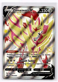 Zamazenta V (Shiny) SWSH: Sword & Shield Promo Cards - Pokemon NM SWSH293 - Image 1