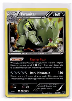 Tyranitar - (Cosmos Holo) Miscellaneous Cards & Products - Pokemon NM 056/124 - Image 1