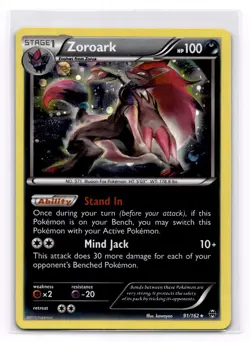 Zoroark - (Cosmos Holo) Miscellaneous Cards & Products - Pokemon NM 091/162 - Image 1
