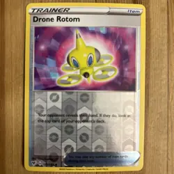 POKEMON CARD - Drone Rotom 151/185 - Reverse Holo - Unco - Vivid Voltage - NM - Image 1