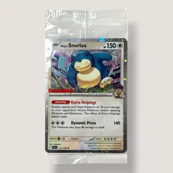 Pokemon TCG - Hop's Snorlax GameStop Promo Card 117/159 Journey Together SEALED - Image 1