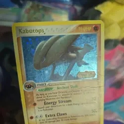 Kabutops 7/92 Holo Legend Maker Set REV Holo Pokemon Card TCG Damaged - Image 2