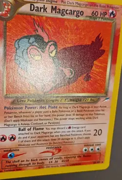 Dark Magcargo #18 • Neo Destiny • Near Mint Pokemon Card. - Image 3