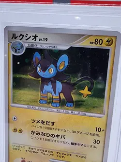 2007 Pokemon Japanese Promo Luxio Holo #49 DP Card Exchange PSA 10 Gem Mint - Image 2