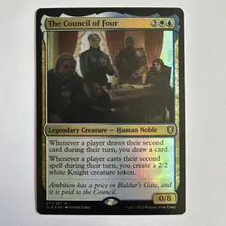 The Council of Four Commander Legends: Battle for Baldur’s Gate #271 Foil NM MTG - Image 1