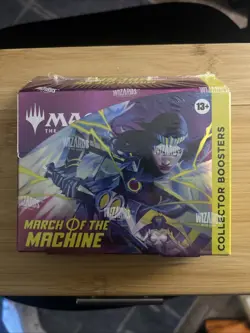 March of the Machines Collector Booster Box - MTG SEALED Magic The Gathering 195166208350 - Image 1