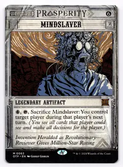 Mindslaver OTP 63 - - NM - Magic the Gathering - Image 1
