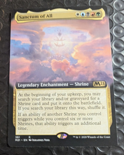 Sanctum of All (Extended Art) Core Set 2021 Regular, near mint Shrine - Image 1