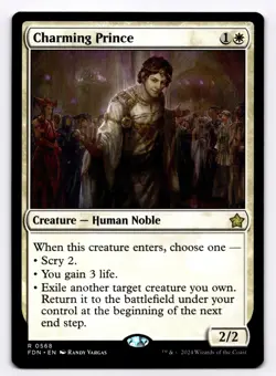 Charming Prince FDN 568 - Normal - NM - Magic the Gathering - Image 1