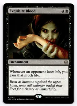 Exquisite Blood -LCC- 195 Normal NM - Magic: The Gathering - Image 1