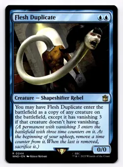 Flesh Duplicate -WHO- 44 Normal NM - Magic: The Gathering - Image 1