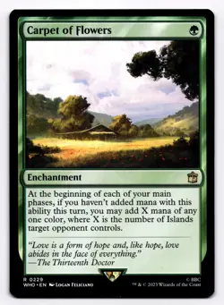 Carpet of Flowers -WHO- 229 Normal NM - Magic: The Gathering - Image 1