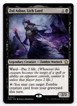 Zul Ashur, Lich Lord -FDN- 77 Normal NM - Magic: The Gathering - Image 1