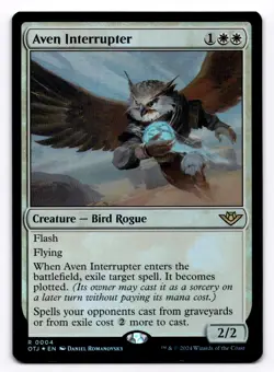 Aven Interrupter OTJ 4 - Foil - NM - Image 1