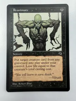 Reanimate - Tempest 1997 - Original Printing - Clean LP/NM - MTG - Image 1